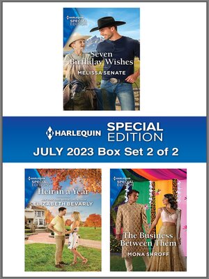 cover image of Harlequin Special Edition July 2023--Box Set 2 of 2